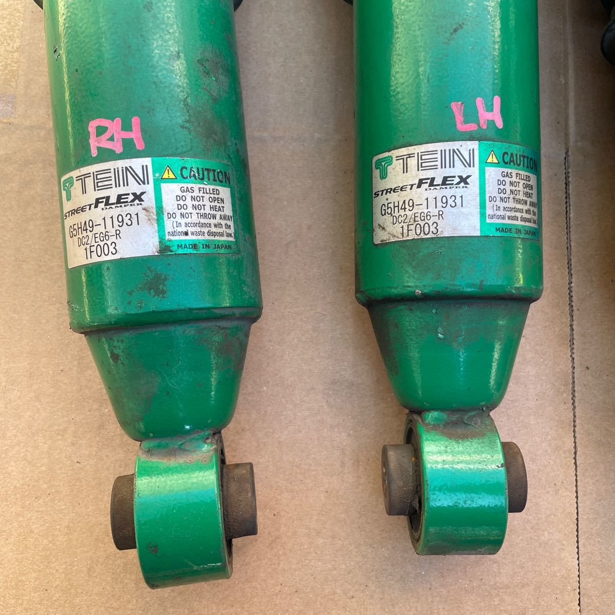 TEIN テイン FLEX 車高調 DC2 EG6 シビック civic インテグラ INTEGRA