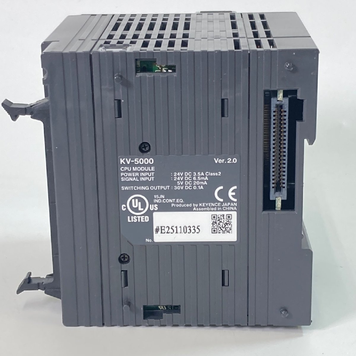 KV-5000 Ethernet 内蔵 CPU ユニット キーエンス PLC KV-5000 KV-5000 Ethernet 内蔵 CPU ユニット キーエンス PLC KV-5000