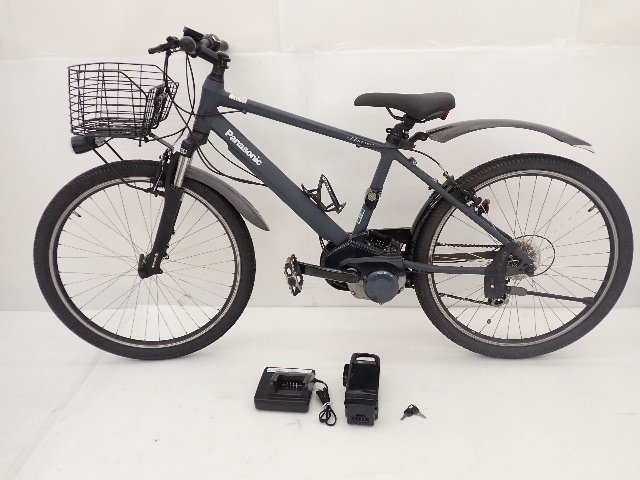 Panasonic ハリヤ 26型 BE-ELH442V2 ネイビー 電動アシスト自転車 