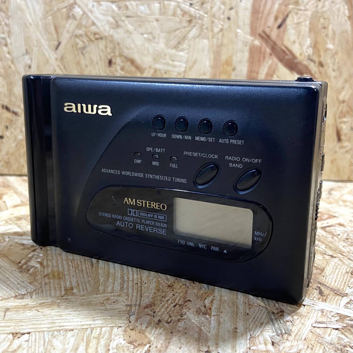 アイワ AIWA HS-RX626 ポータブルラジオカセットプレーヤー AIWA