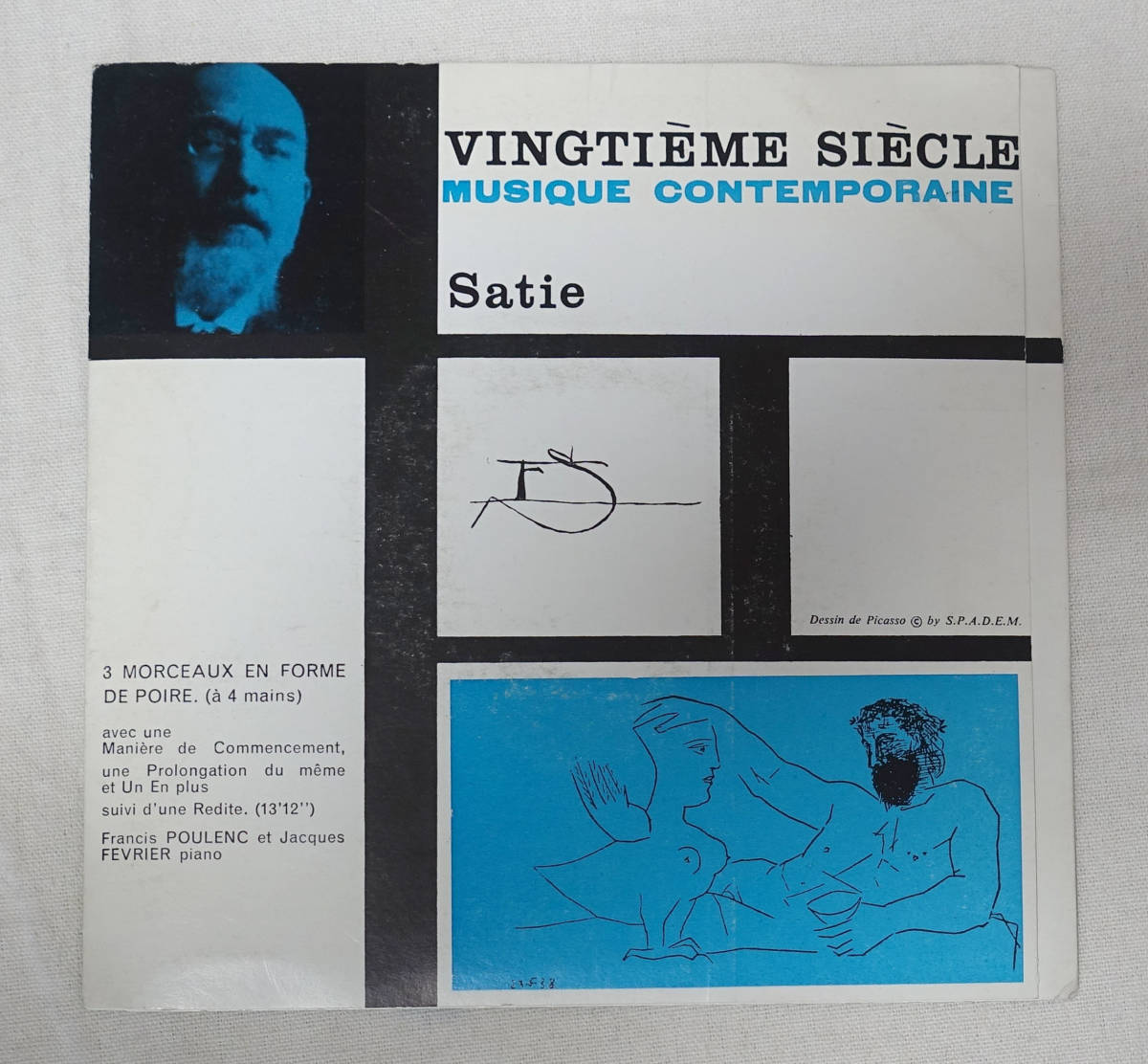 仏CFD 272 サティ『梨の形をした3つの小品』 プーランク&フェヴリエ