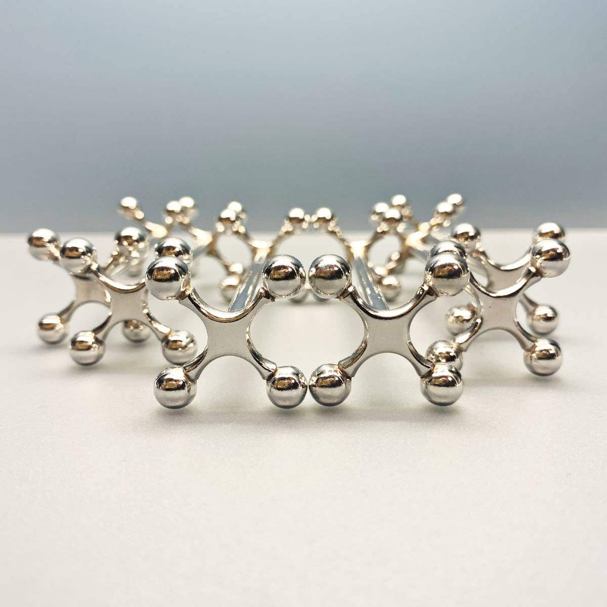 クリストフル ブール ナイフレスト 4本 セット シルバープレート ボール 箸置 クリストフル ブール ナイフレスト Christofle Boules ボール 6個