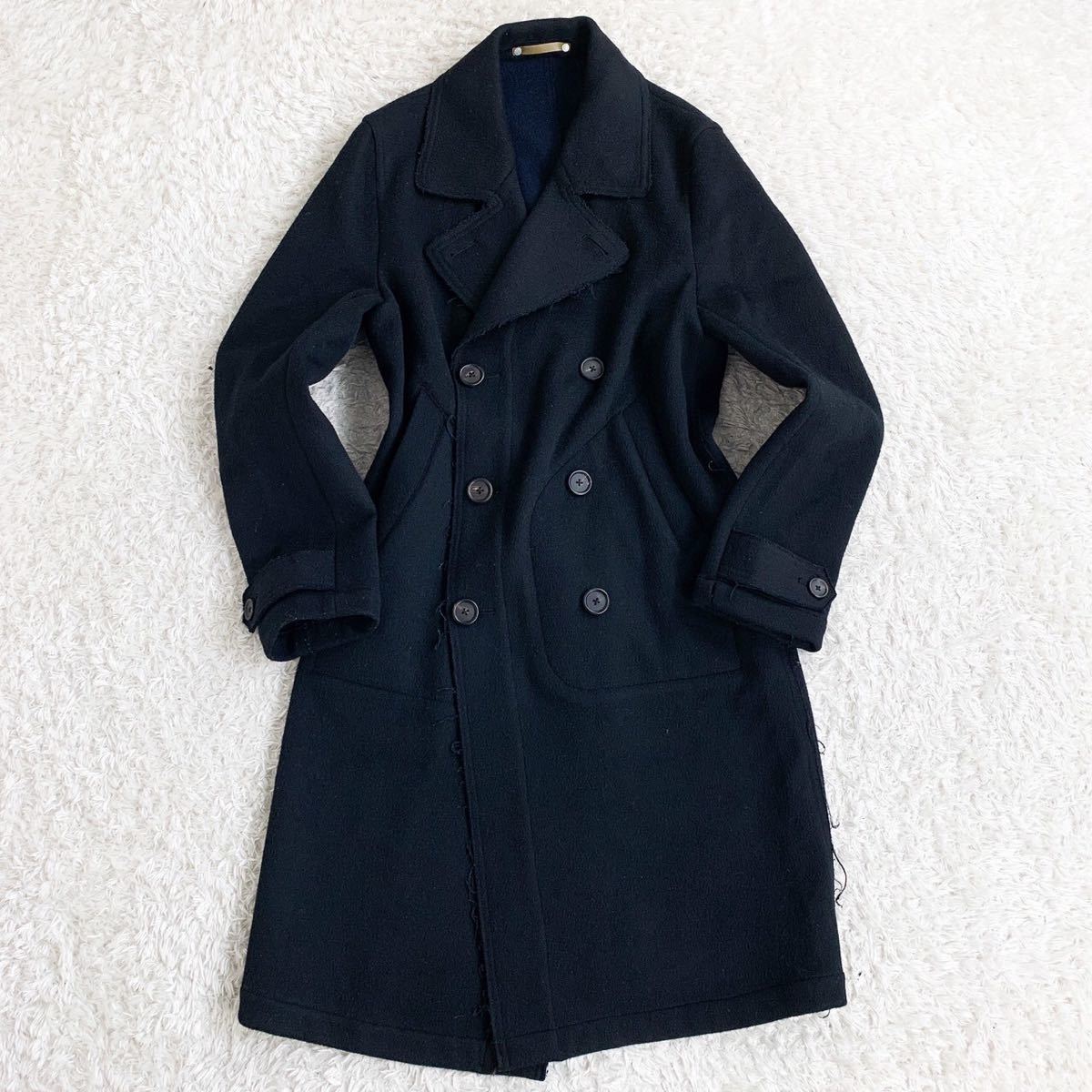 美品!ポールスミス/Paul Smith【カットオフ加工×とろけるウール×水牛釦 