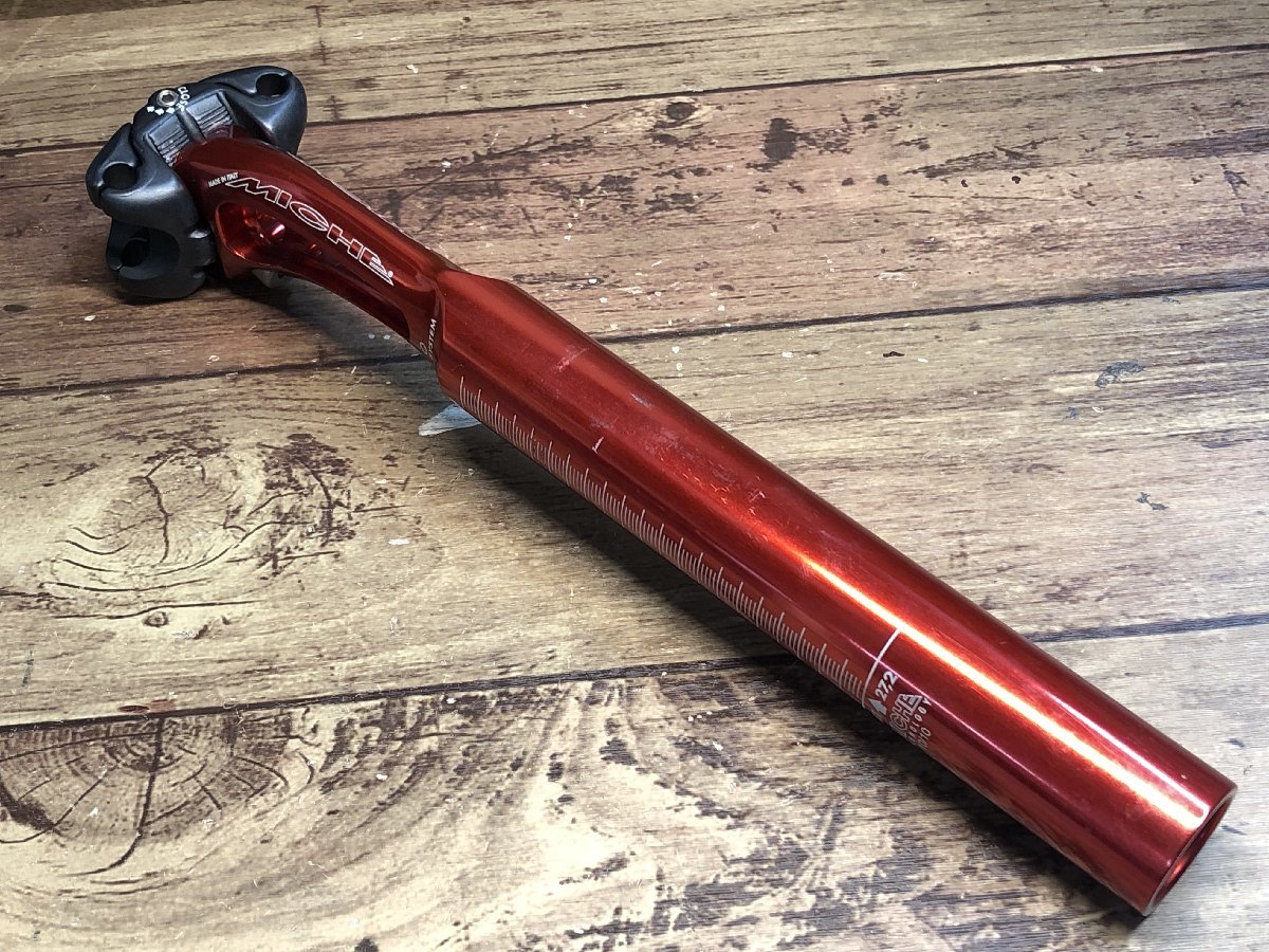 定番，新品 HF267 ミケ MICHE SUPER TYPE アルミ シートポスト &Phi;27.2mm 250mm SB20mm(直径27.2mm)｜売買されたオークション情報、yahooの商品情報をアーカイブ公開 - オークファン 直径27.2mm