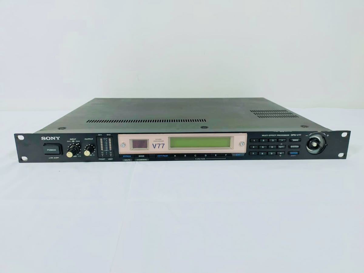 SONY ソニー DPS-V77 マルチエフェクター MULTI-EFFECT PROCESSOR DPS