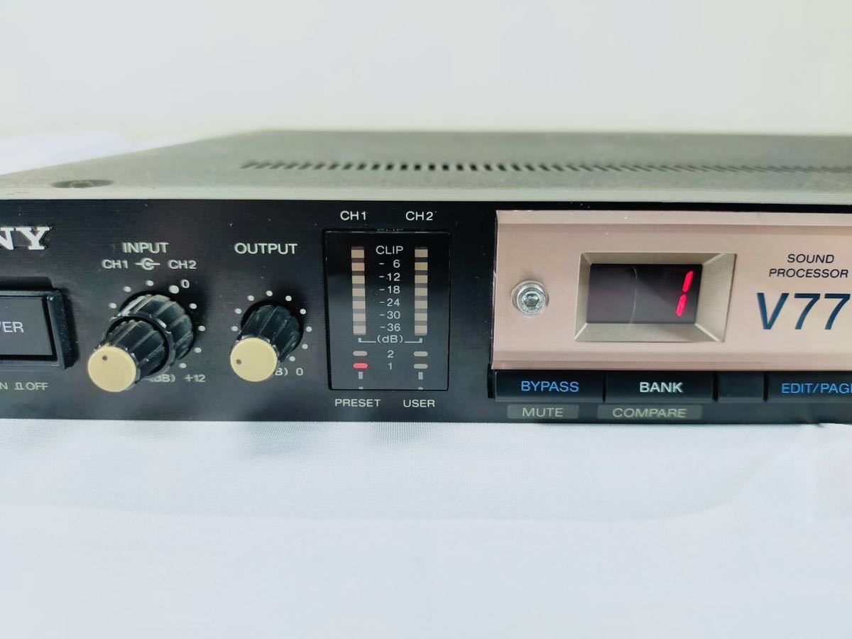 SONY ソニー DPS-V77 マルチエフェクター MULTI-EFFECT PROCESSOR DPS