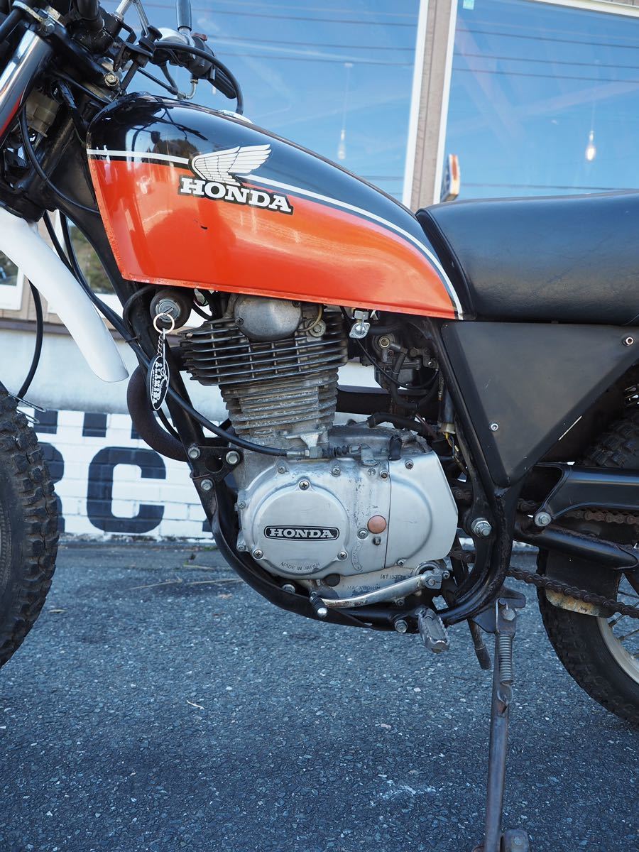 ☆福岡☆ ホンダ HONDA 1976 XL350 ☆ EG始動 走行動画有 XL250 XL250S XLR