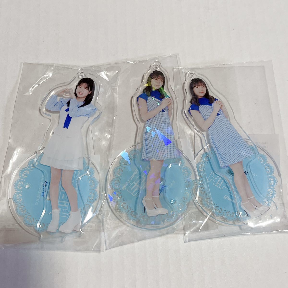 ハロプロ モバガチャ 工藤由愛 川嶋美楓 アクリルスタンドキーホルダー  