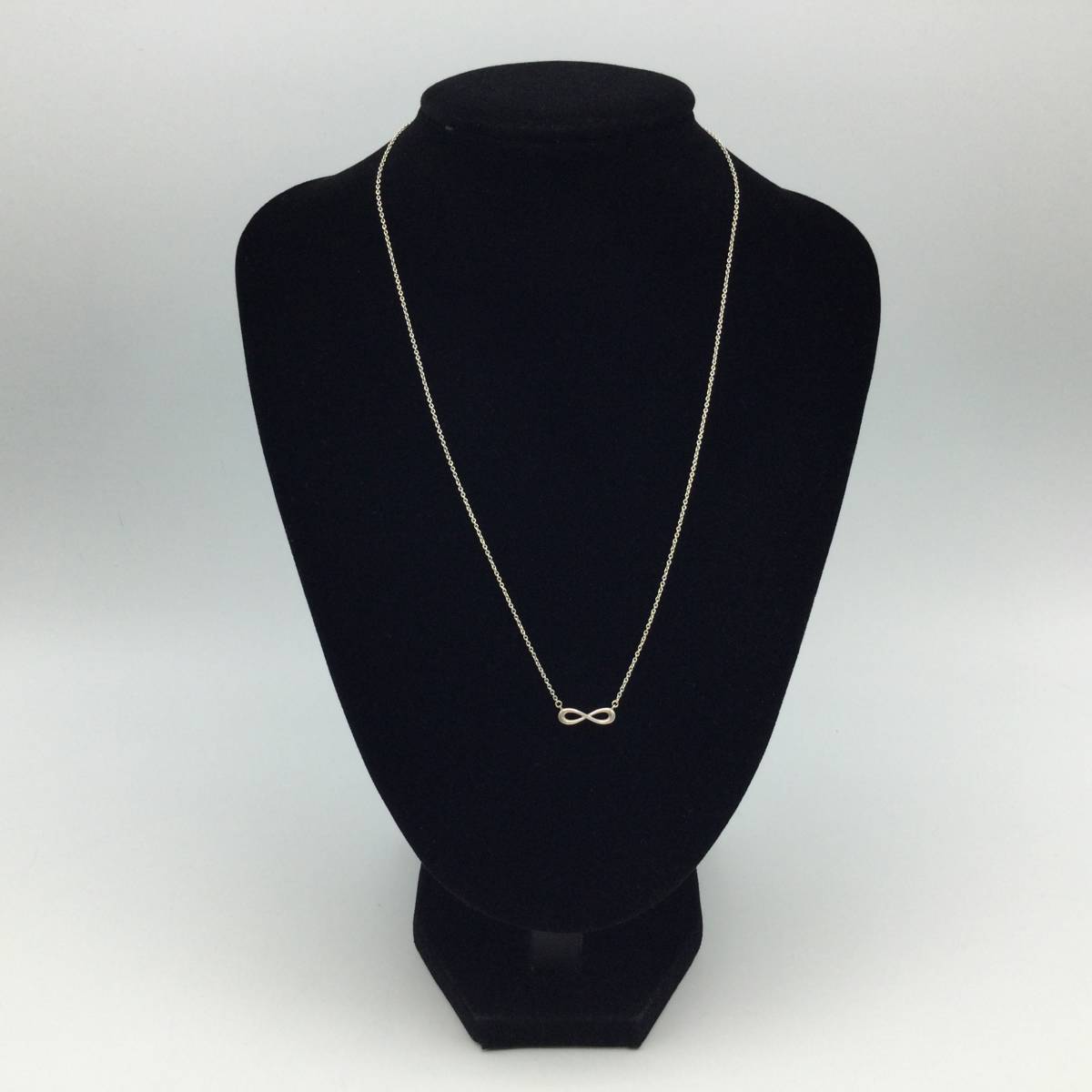 GG64☆ TIFFANY&Co. ティファニー インフィニティ シルバー ネックレス