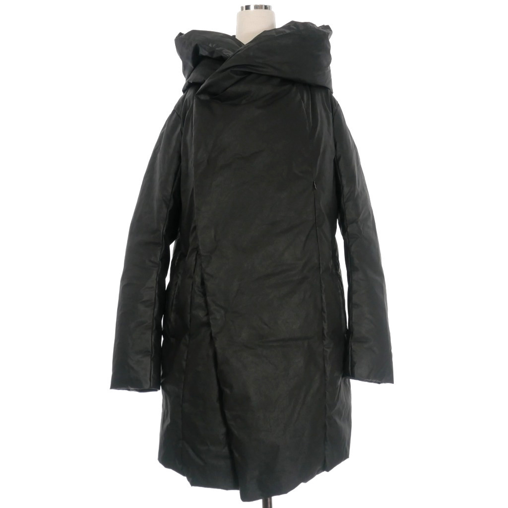 バジュラ bajra ピグメントバイオ フーディーダウンコート ジャケット 2 ブラック 黒 122UD01 メンズ