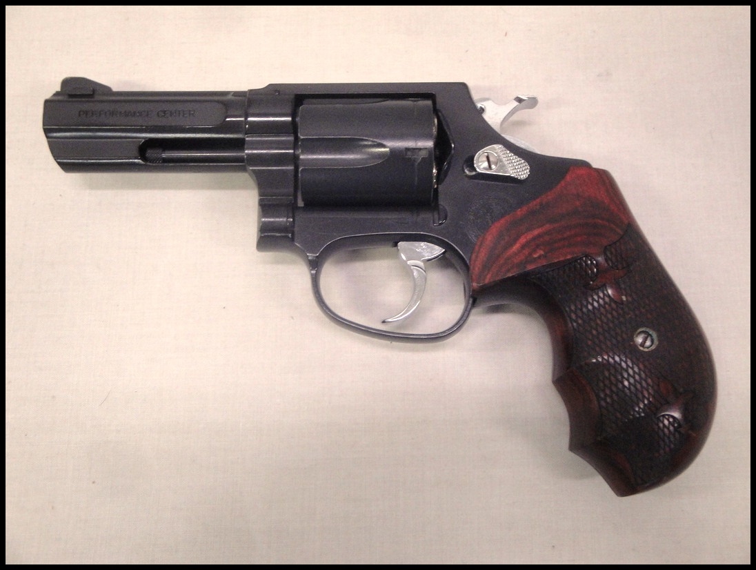 カメ)タナカ S&W M36 Performance Center 3inch 木製グリップ ガスガン