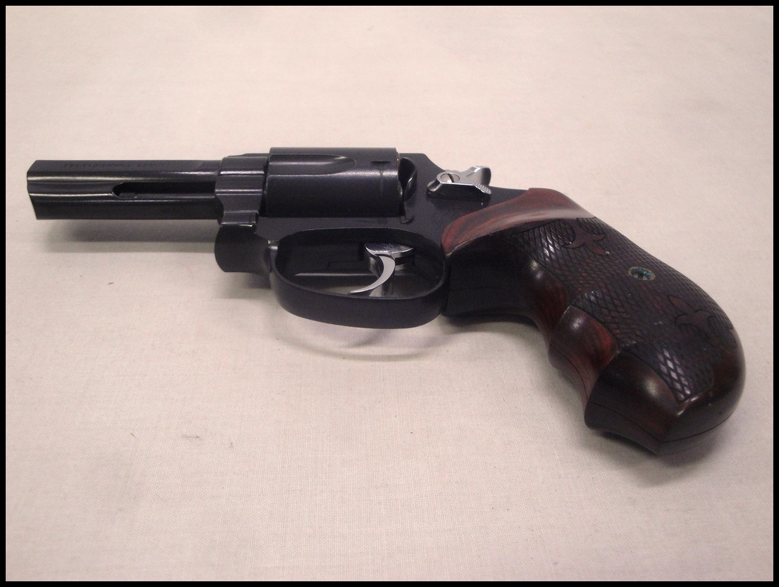 カメ)タナカ S&W M36 Performance Center 3inch 木製グリップ ガスガン
