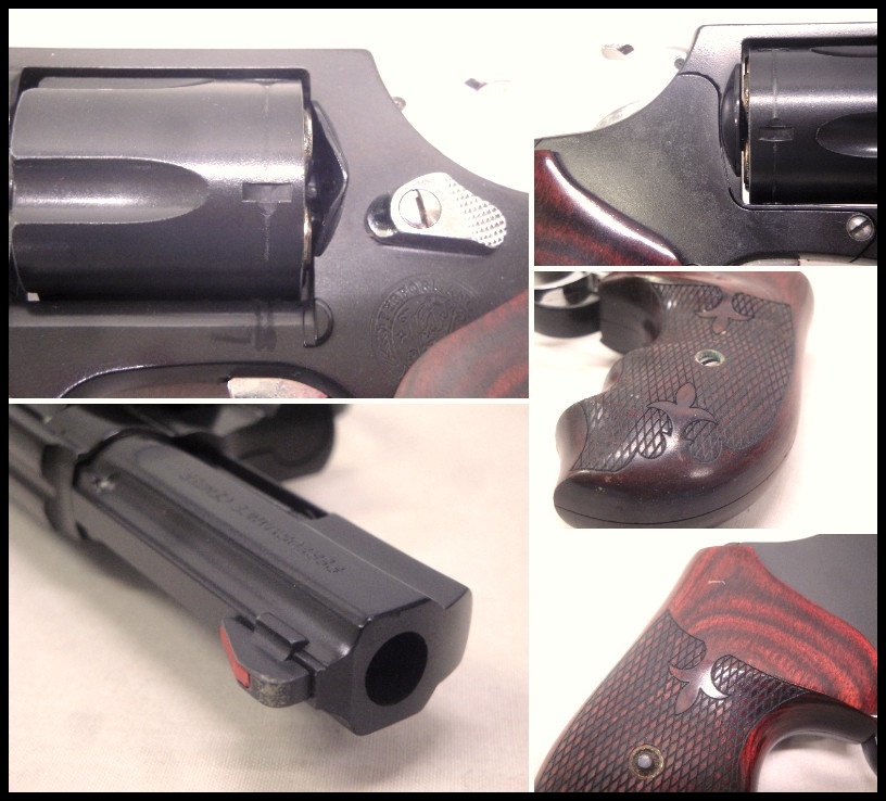 カメ)タナカ S&W M36 Performance Center 3inch 木製グリップ ガスガン