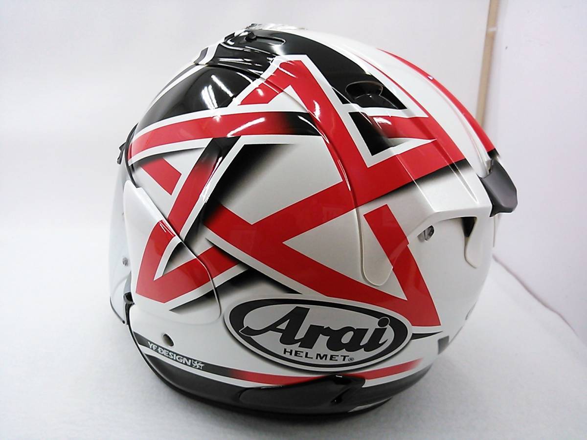 送料無料】使用極わずか 美品 Arai アライ VZ-RAM NAKANO X ナカノ M