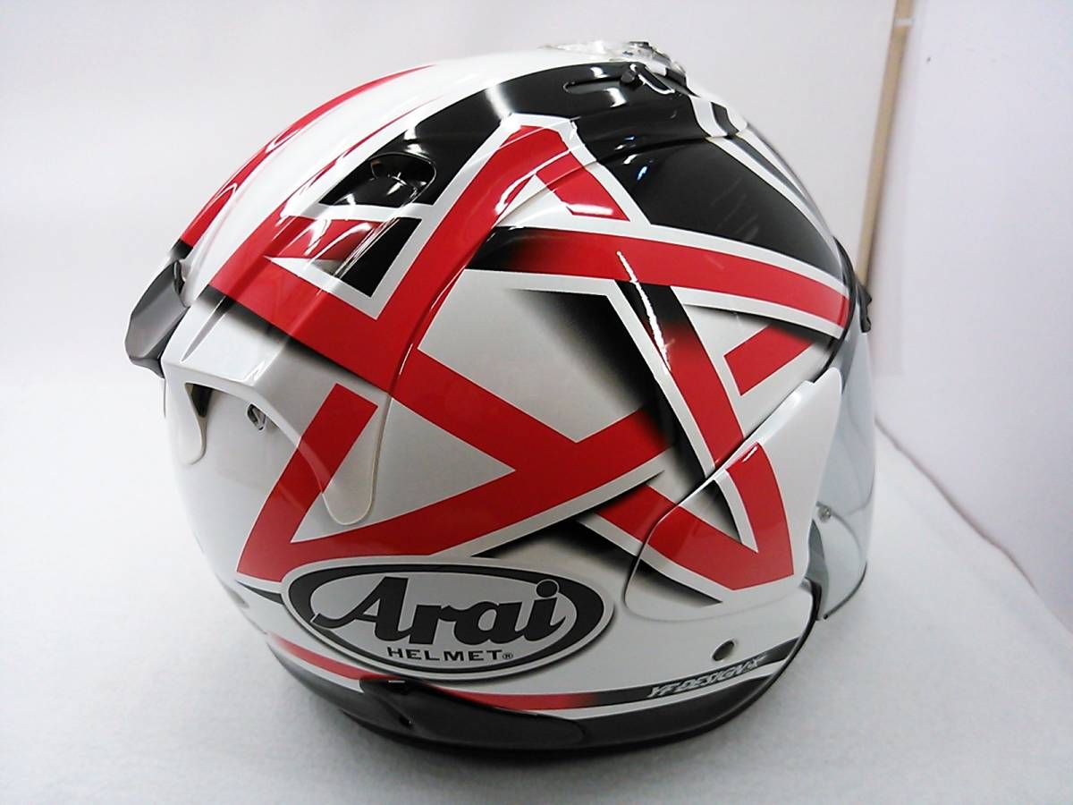 送料無料】使用極わずか 美品 Arai アライ VZ-RAM NAKANO X ナカノ M
