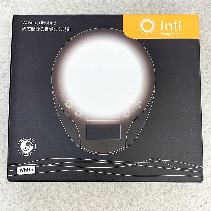 【100%新品，限定セール】 moonmoon inti4s 光 目覚まし時計 ライト / アラーム めざまし時計 デジタル時計 スマホ連動/ スヌーズ機能 アダプタ欠品 M10846(目覚し時計)｜売買されたオークション情報、yahooの商品情報をアー 置時計