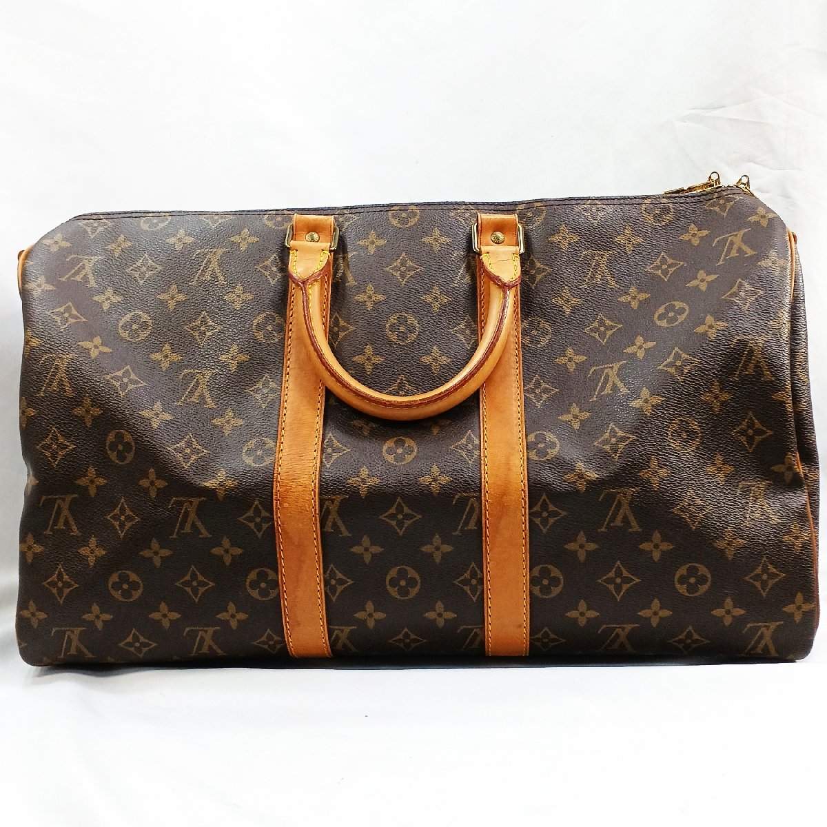 ルイヴィトン M41418 キーポル バンドリエール45 VI0991 ボストンバッグ モノグラム 肩掛け 鞄 Louis Vuitton 中古 ★