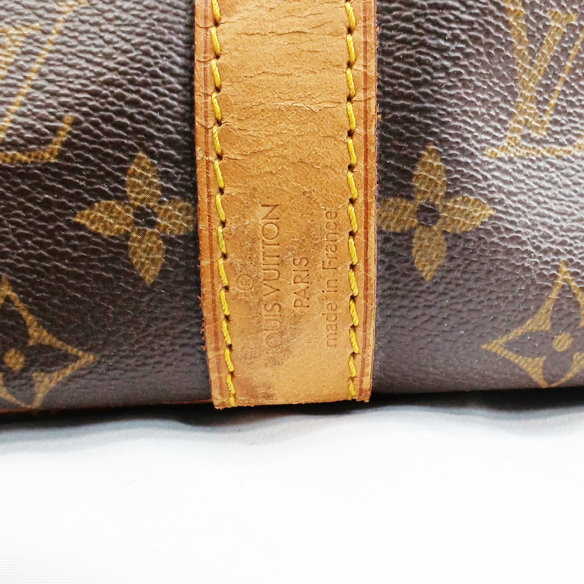 ルイヴィトン M41418 キーポル バンドリエール45 VI0991 ボストンバッグ モノグラム 肩掛け 鞄 Louis Vuitton 中古 ★