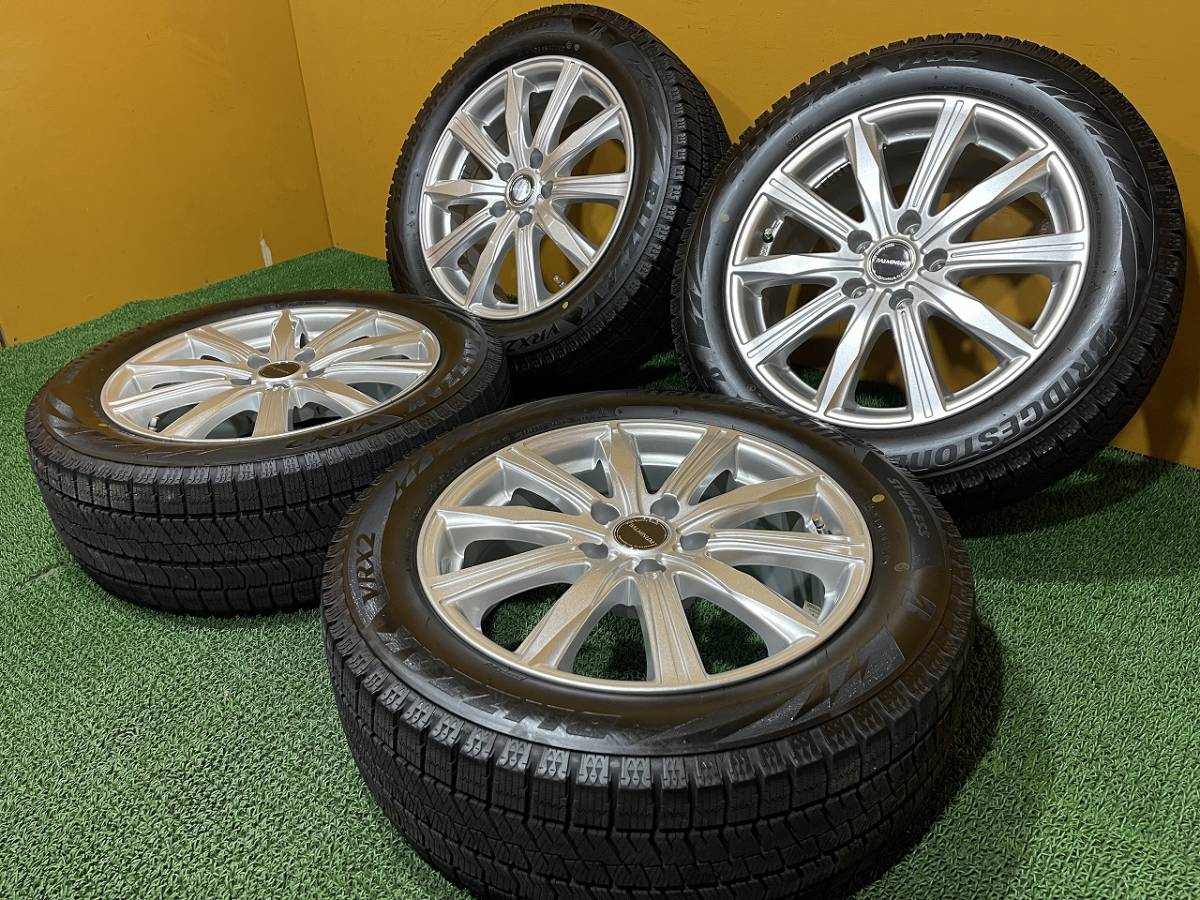 No.402 ブリヂストン ブリザックVRX2 スタッドレスタイヤ 17インチ 215