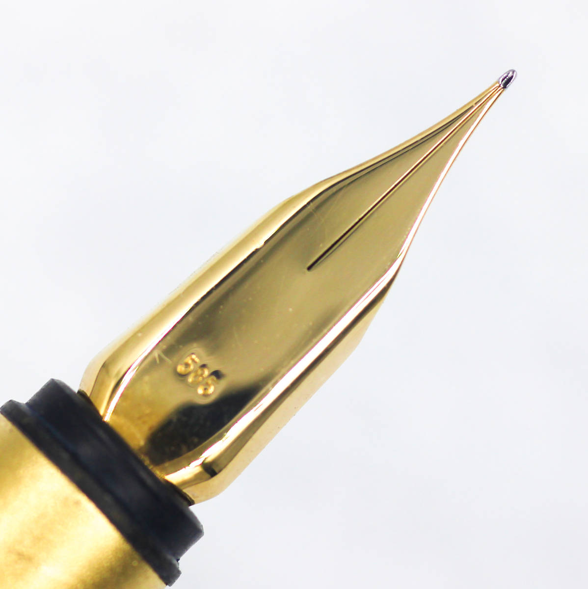 美品 初期型(全面ストライプ) モンブラン ノブレス 20金張 ゴールド