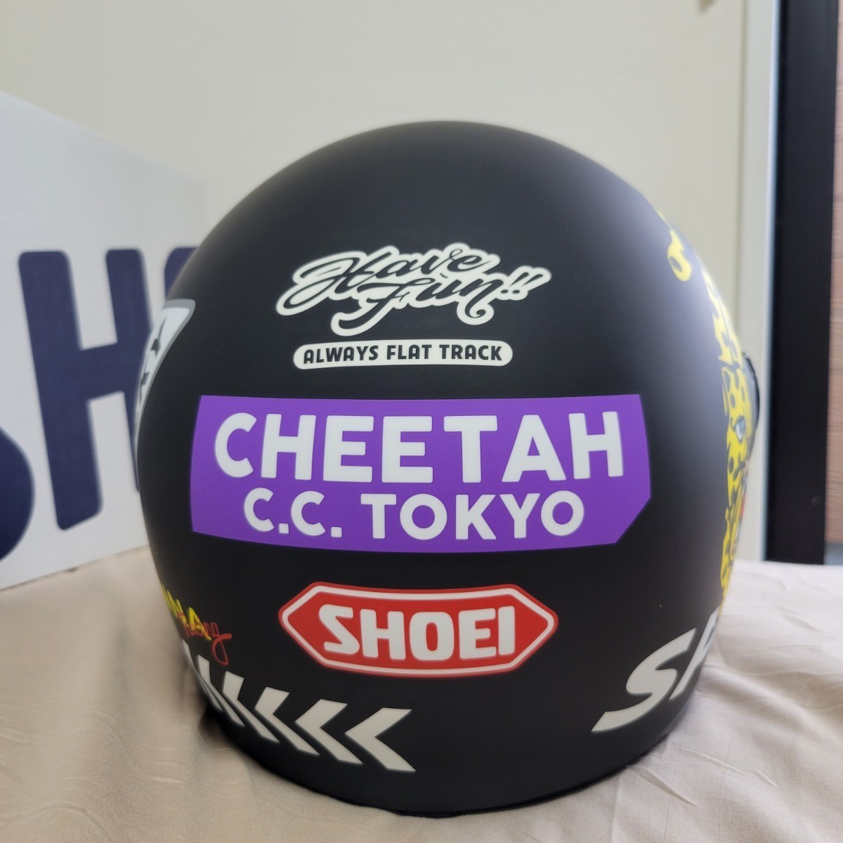 SHOEIヘルメット Glamster グラムスター チーターカスタムサイクルズ 