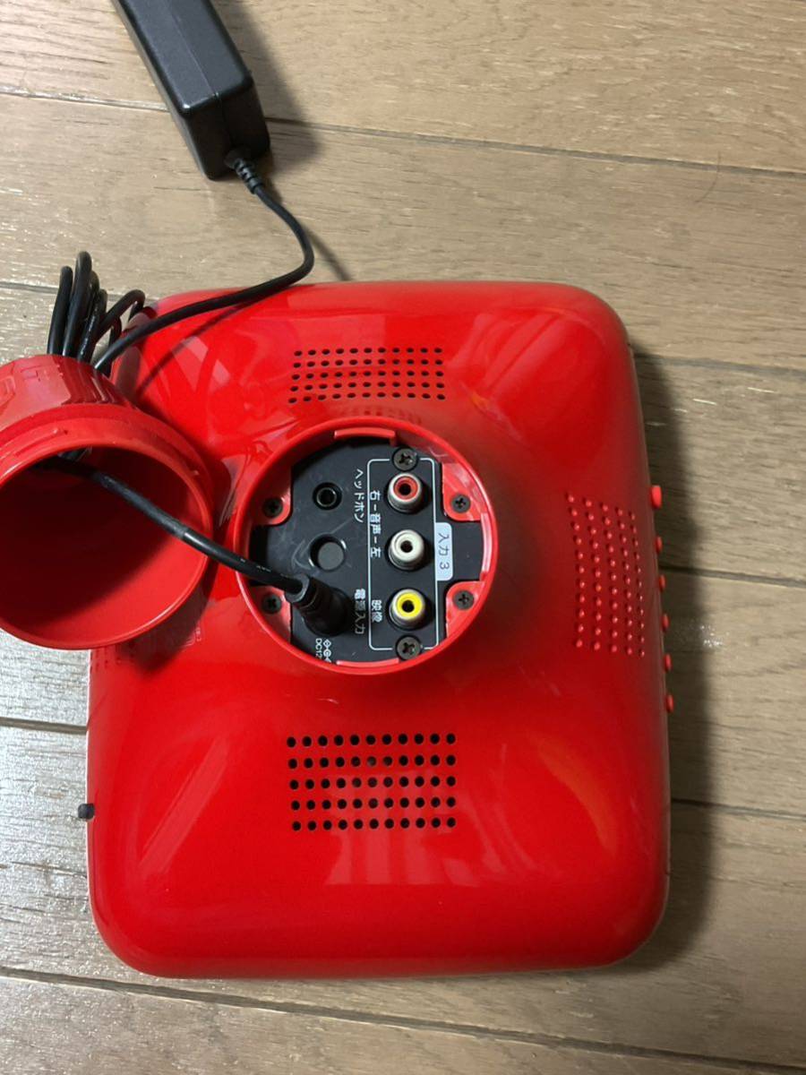 プラスマイナスゼロ ±0 レッド 8インチ液晶TV - LCD 8インチ 深澤直人