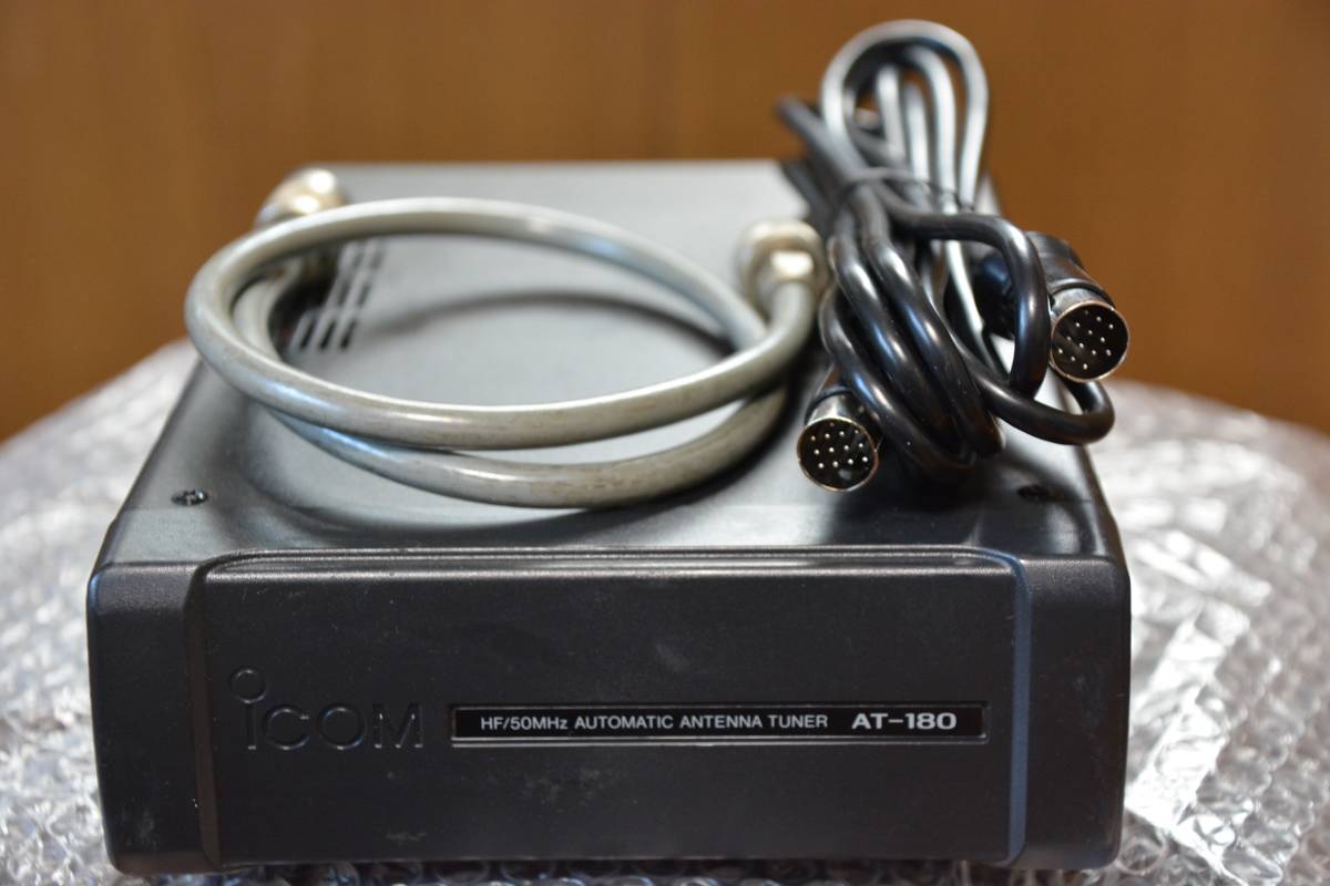 ICOM AT-180 HF/50MHz オートアンテナチューナ－(完動品) AT-180 ICOM