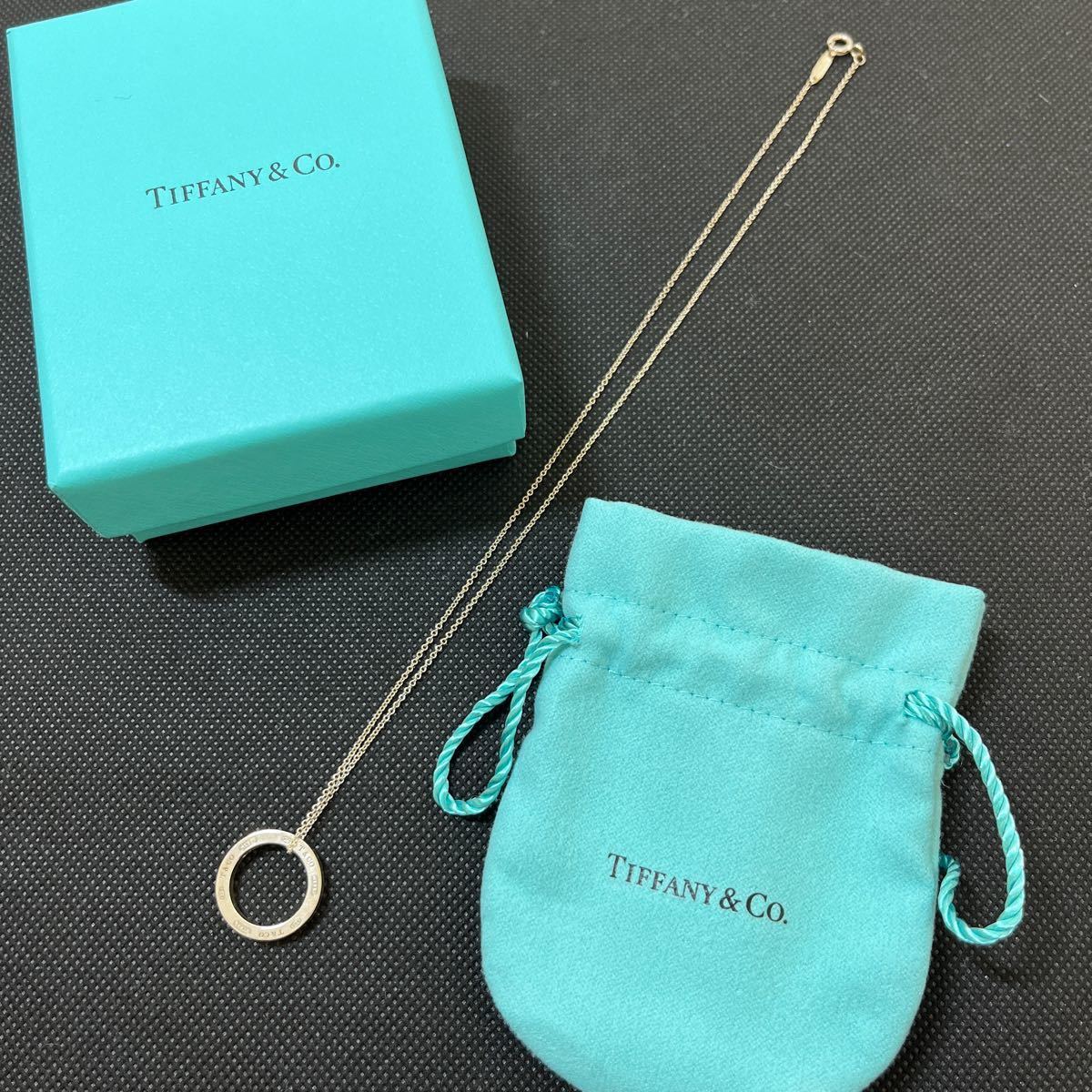 ティファニー シルバー Tiffany ビーンネックレス 1837バーネックレス 