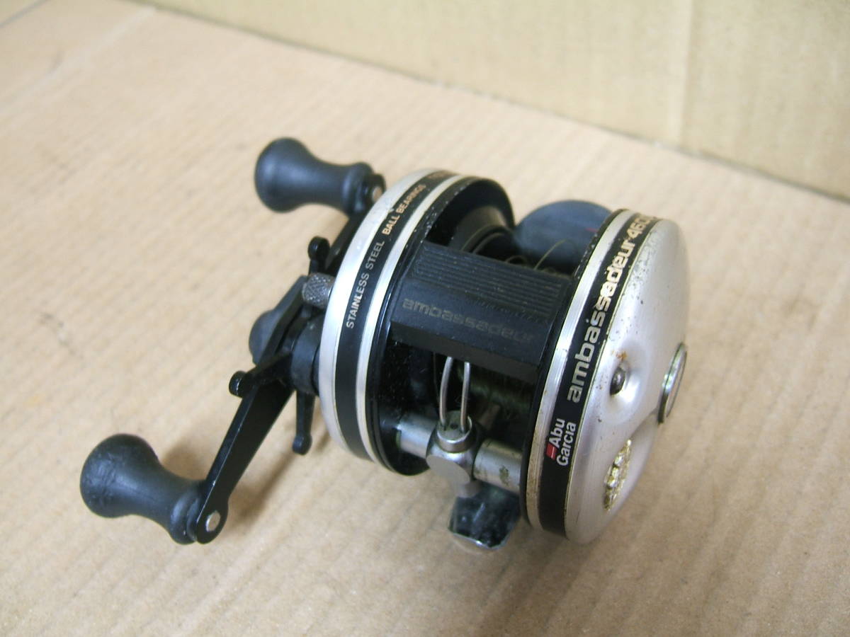 中古 Abu Ambassadeur 4600C SWEDEN リール 働作品 358 4600C