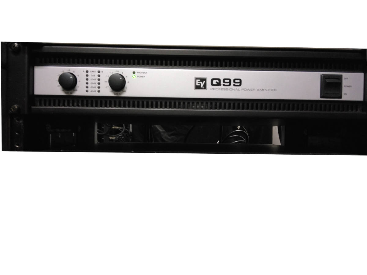 【名機・良音】EV Electro-Voice Q99 パワーアンプ 美品 名機・良音EV Electro-Voice Q99 パワーアンプ 美品 公式通販
