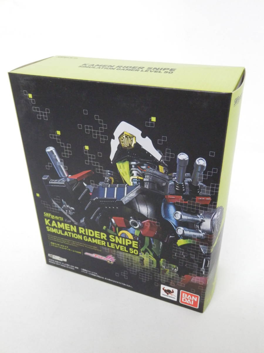 068C301L★未開封 S.H.Figuarts 仮面ライダースナイプ シミュレーションゲーマー レベル50 魂ウェブ商店限定 フィギュアーツ