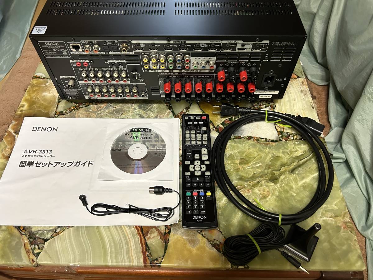 DENON AVアンプ AV 状態良好動作確認済!!DENONデノンAVサラウンド