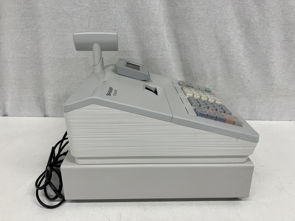 美品 SHARP 電子レジスター XE-A207W-W 白 鍵・取説付きの通販はau