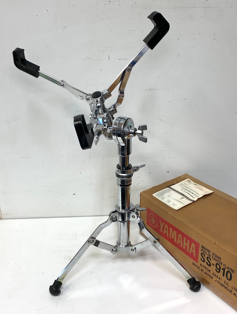 YAMAHA SS-910 元箱付き ヤマハ スネアスタンド MADE IN JAPAN ドラム ハードウェア /巻 □
