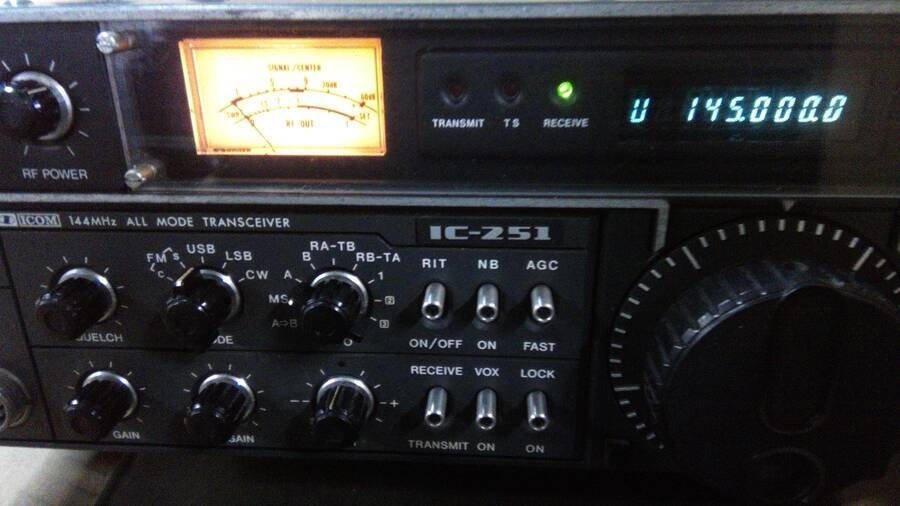 ICOM IC-251 アイコム 144MHz ALL MODE トランシーバー◇現状品