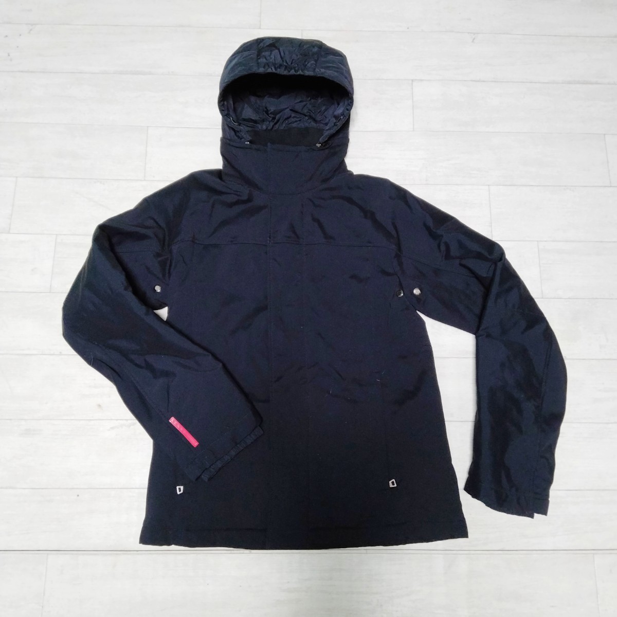 PRADA プラダスポーツ パーカー ダウンコート ジャケット 黒 イタリア製 48