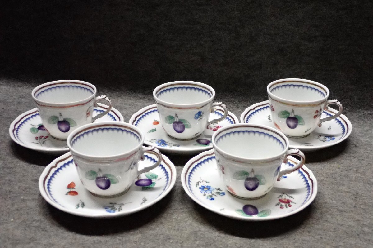 リチャードジノリ／イタリアンフルーツ プレート3枚セット