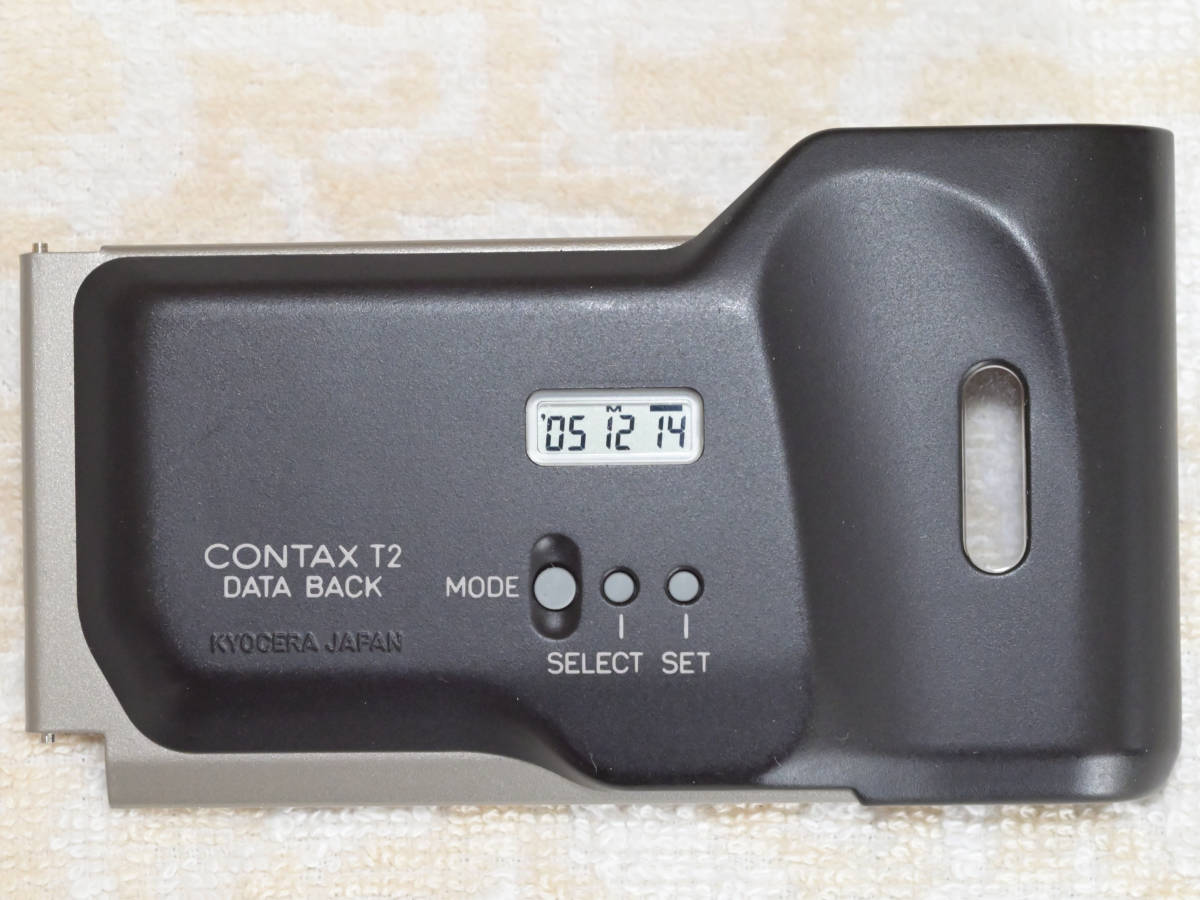 CONTAX コンタックス T2 データーバック付き 送料込 CONTAX T2