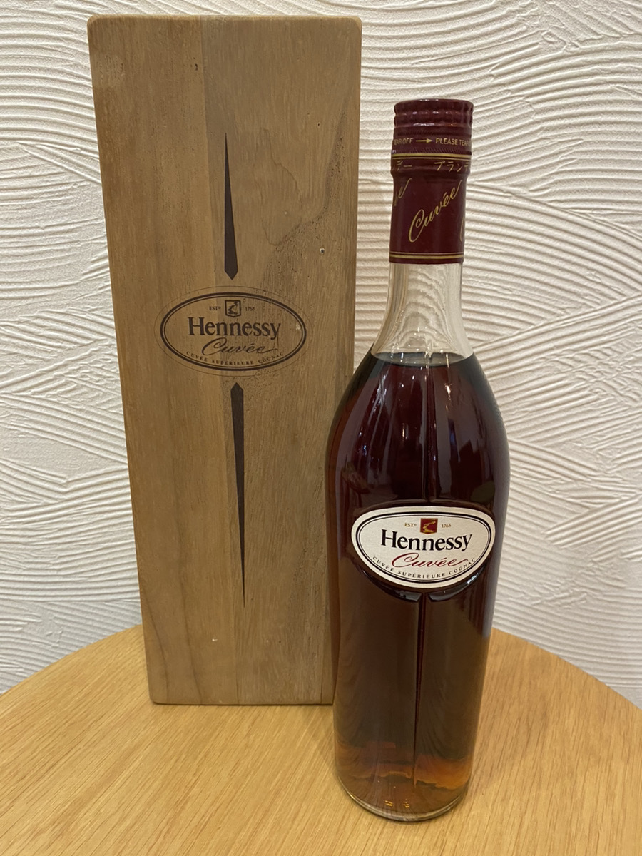 1755 Hennessy ヘネシー CUVVE キュベ ブランデー コニャック 木箱付