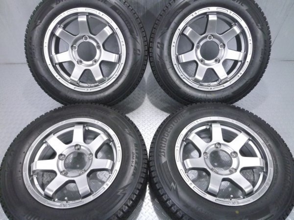 美品！MAD CROSS MC-76 5.5J+22 5-139.7 / 2019年製 BLIZZAK