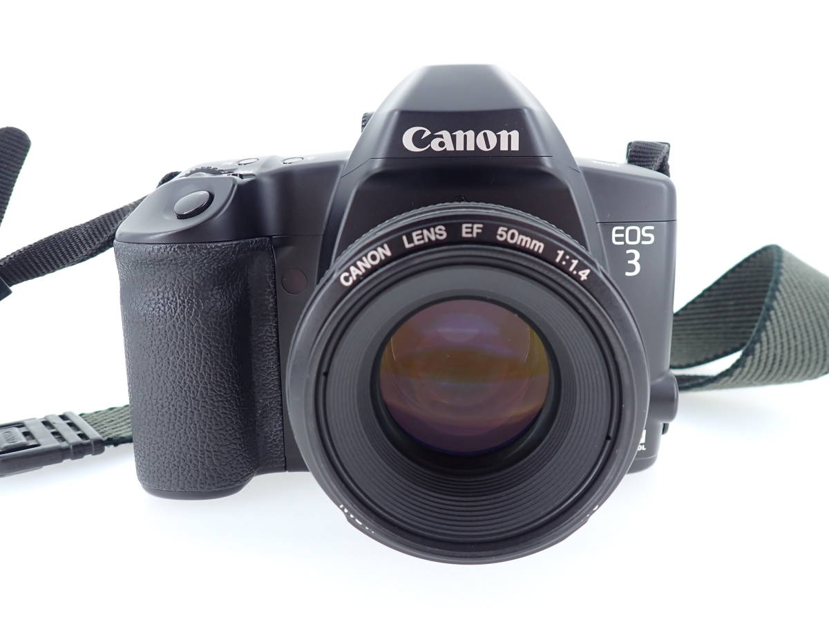Canon 50mm EF EOS 0 Camera フィルム一眼レフカメラ EOS-3 35mm SLR f1.8