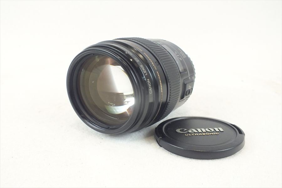 ☆ Canon キャノン EF 100mm 1:2 レンズ 中古 現状品 231202M4026