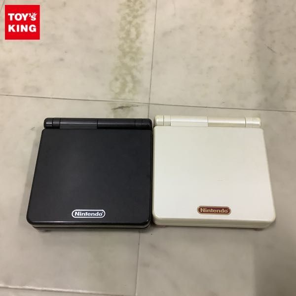 1円〜 箱無 ゲームボーイアドバンスSP 本体 AGS-001 オニキスブラック