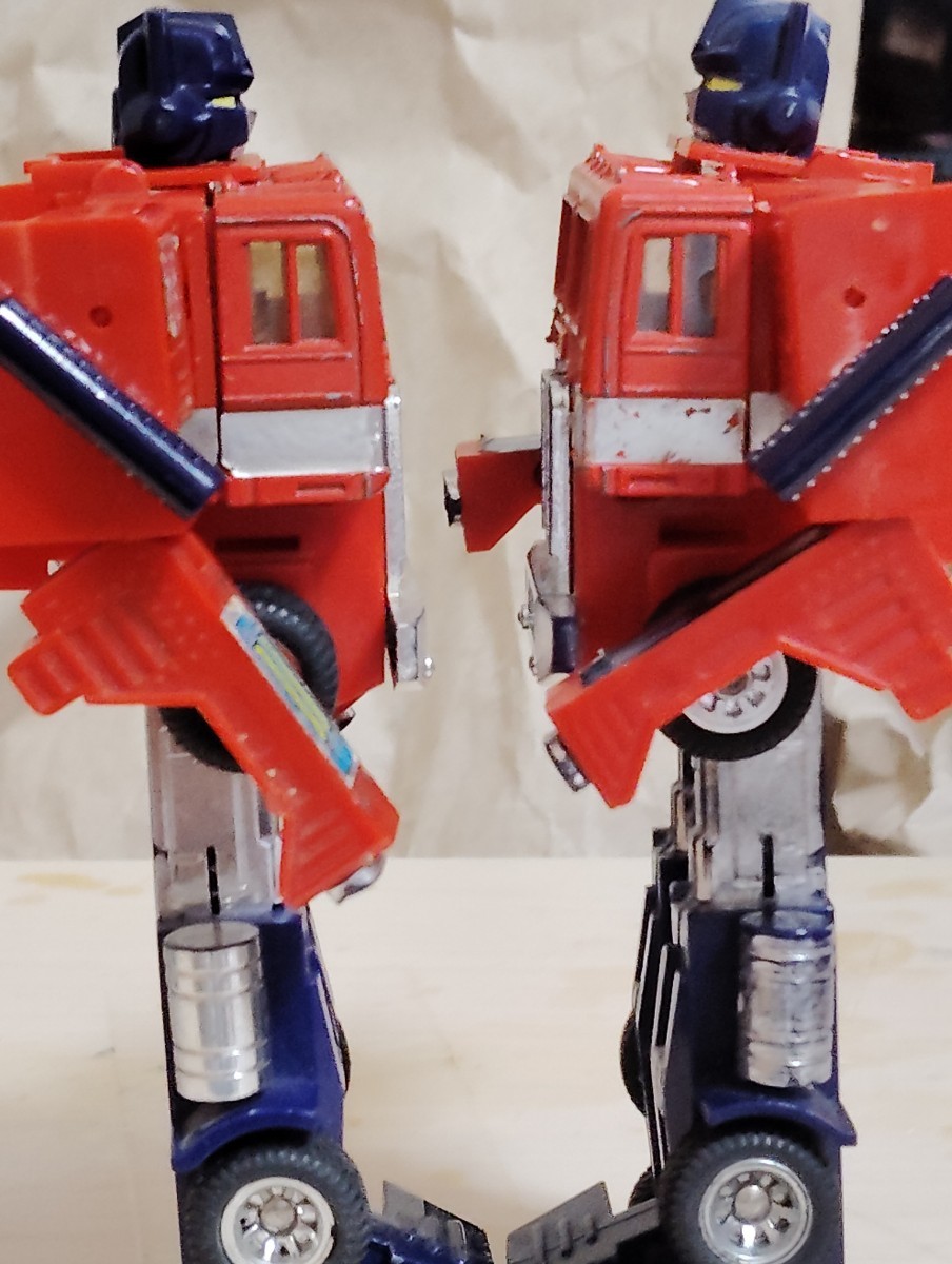 トランスフォーマー g1 ジャンク コンボイ 初期金型版 レア物