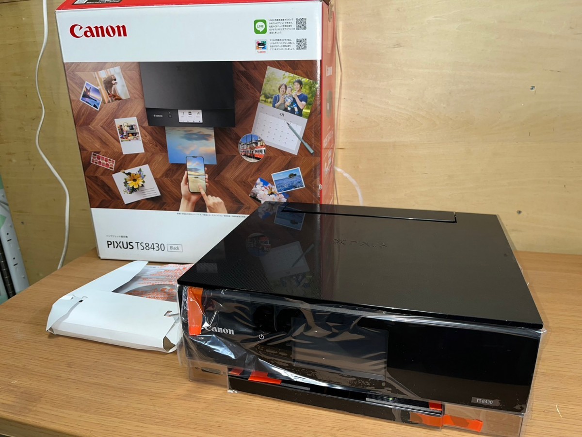 新品未開封】Canon PIXUS プリンター 本体 TS8430 (Q09) ○ 未 新品未開封】Canon PIXUS プリンター 本体 TS8430 (Q09) ○ 未