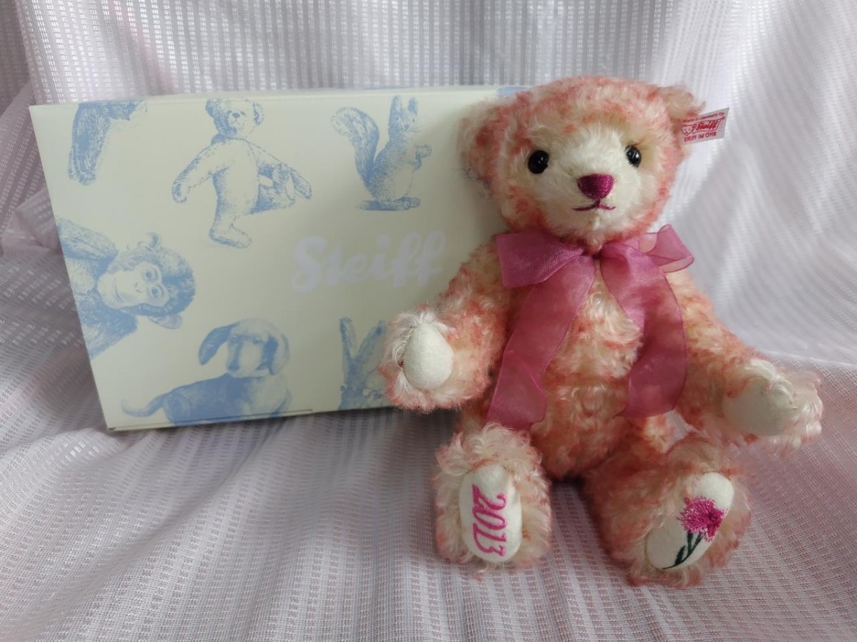 シュタイフ Steiff ナデシコ 日本の名花 2013年 テディベア ぬいぐるみ