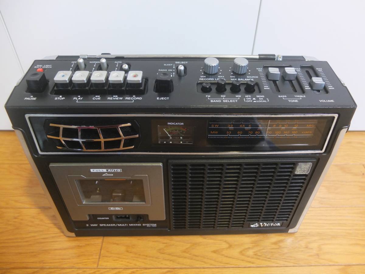 Victor ポータブルワイヤレススピーカー ラジカセ SP-WS02BT towi 木聲