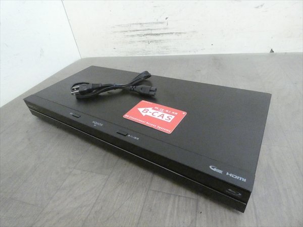  2TB 18年 シャープ/SHARP/AQUOS HDD/BDレコーダー BD-NW2200 2番組同時録画 3D対応機 管SA3725(シャープ)｜売買されたオークション情報、yahooの商品情報をアーカイブ公開 - オークファン シャープ