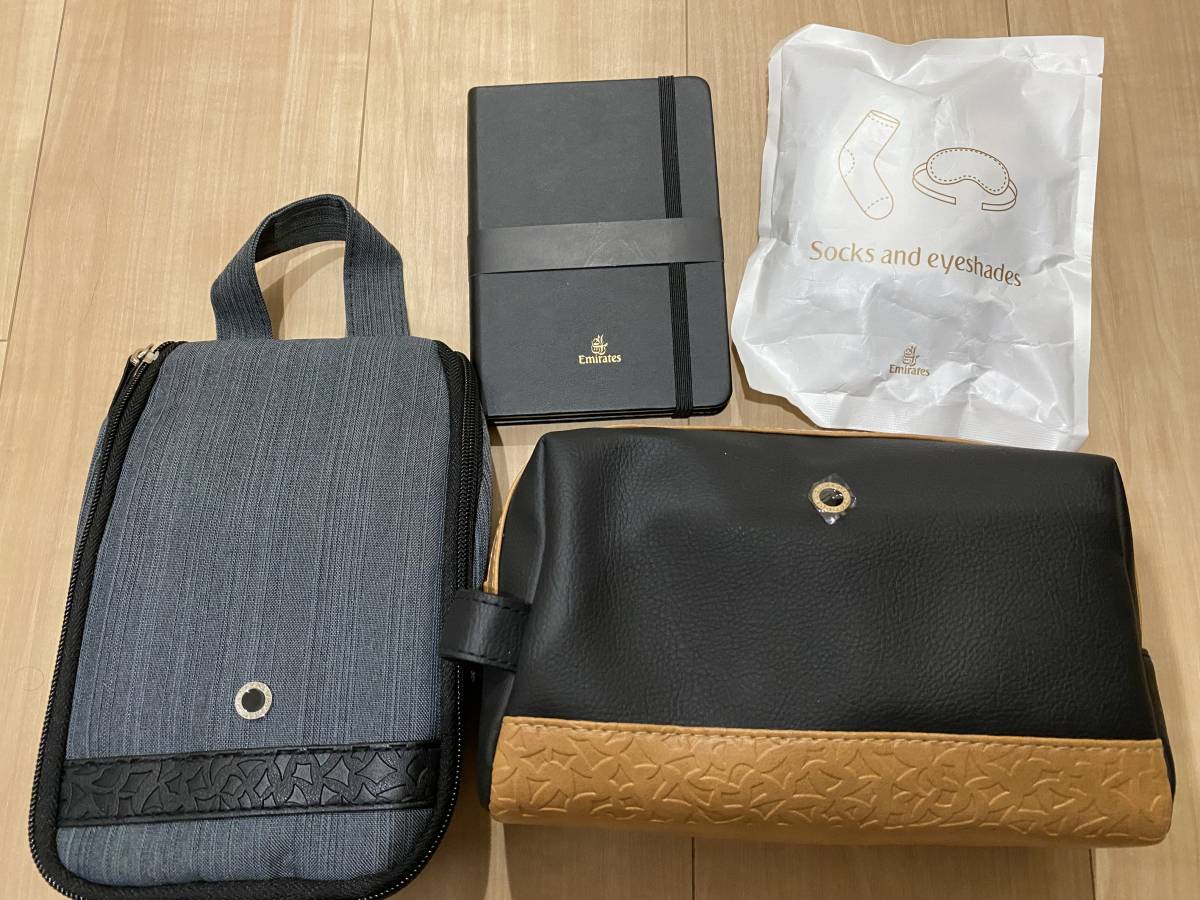 旅行用品 BVRGARI ブルガリ エミレーツ ファーストクラス ポーチ