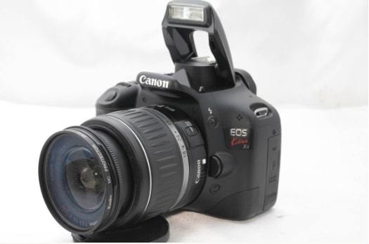 【一眼レフレンズセット 取説付き】 Canon EOS Kiss X4 　レンズ EF-S18-55mm F3.5-5.6 II USM